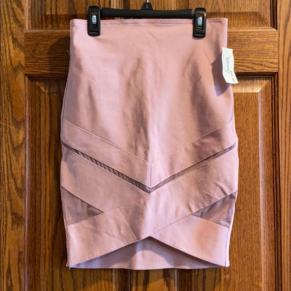 Bondage pencil skirt